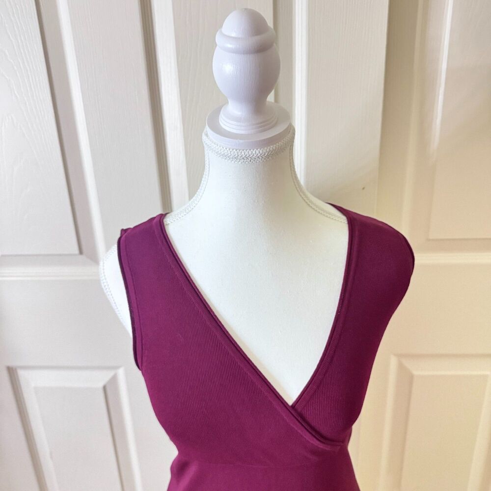 NY&C Purple Sleeveless Top - XS